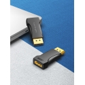 Vention HBOB0 kabeļu spraudņu pāreja DisplayPort HDMI Melns Vention HBOB0 kabeļu spraudņu pāreja DisplayPort HDMI Melns