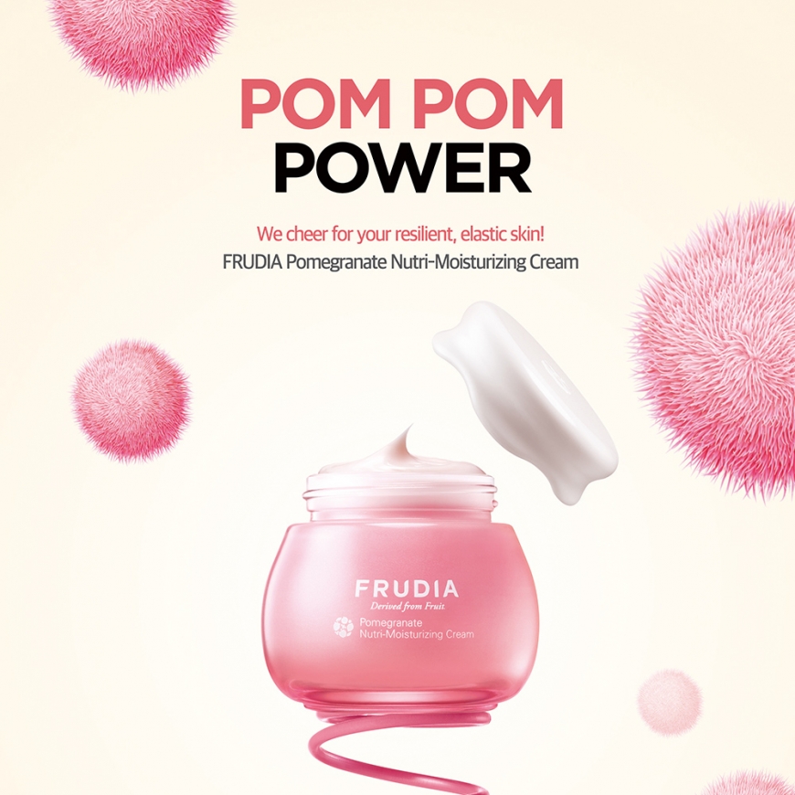 FRUDIA Pomegranate Nutri-Moisturizing Cream – Mini Päivä- ja yövoide 10 ml – 3