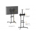Equip 650636 televizoriaus laikiklis 177,8 cm (70") Juoda