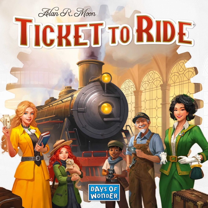 Asmodee Ticket to Ride 2025 Refresh Ticket to Ride 2025 Refresh Lautapeli