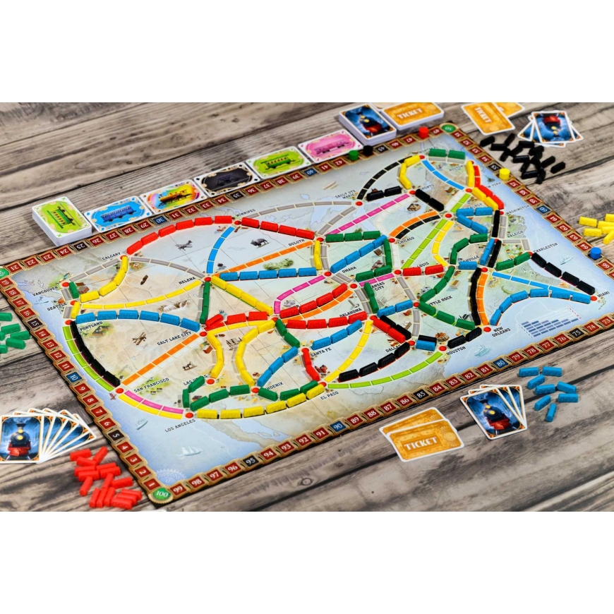 Asmodee Ticket to Ride 2025 Refresh Ticket to Ride 2025 Refresh Galda spēle – 2