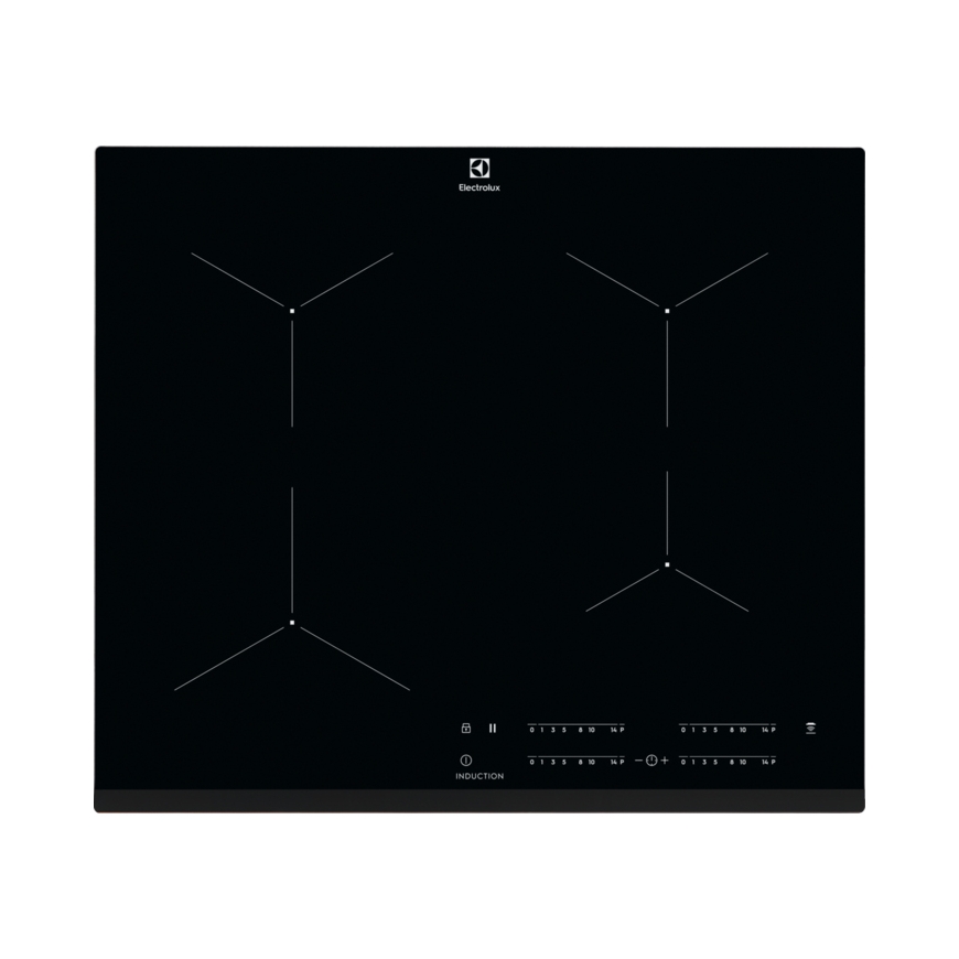 Electrolux EIT61443B plīts virsmas sildelements Melns