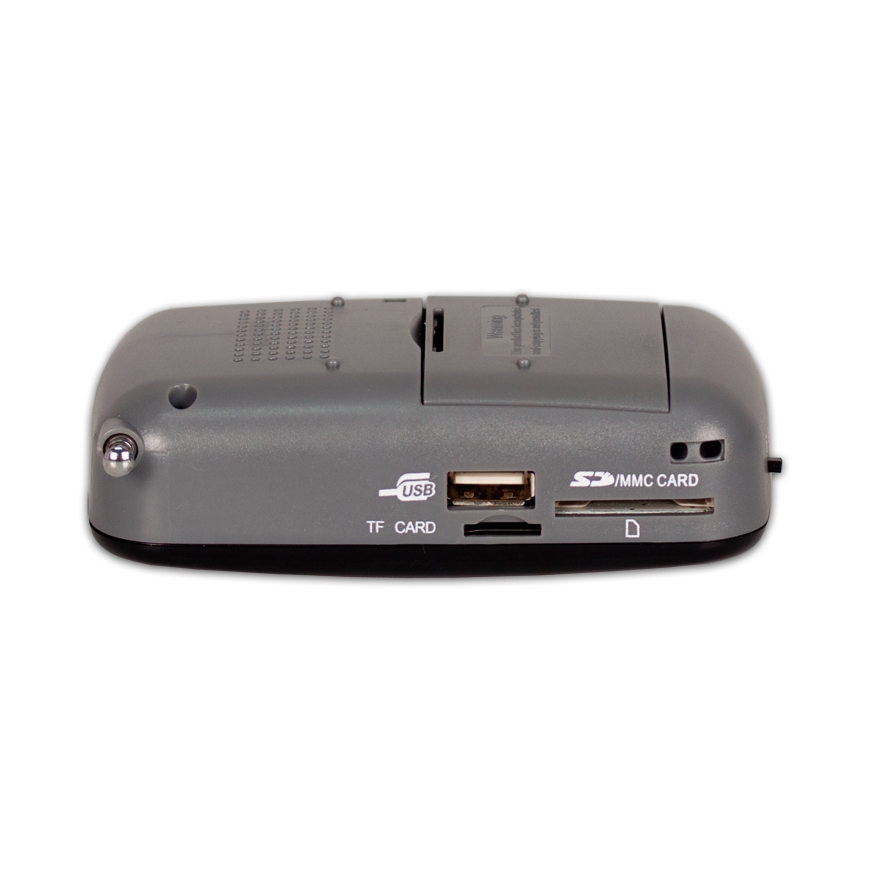 Orava RP-130 радиоприемник Портативный Цифровой Черный, Серый – 4