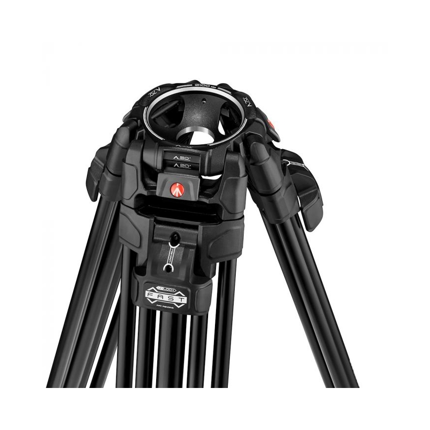 Manfrotto 645 kolmijalka Liikekamera 3 jalkoja Musta – 5