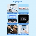 Vention FHKB0 power bank 10000 mAh Black