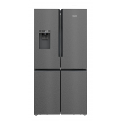 Siemens KF96DPXEA side-by-side холодильник Отдельно стоящий 574 L Серый