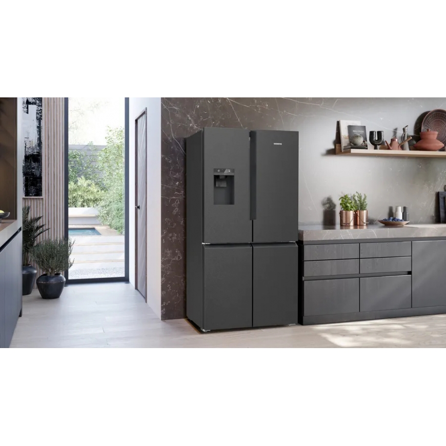 Siemens KF96DPXEA side by side ledusskapis Brīvi novietots 574 L Pelēks – 3