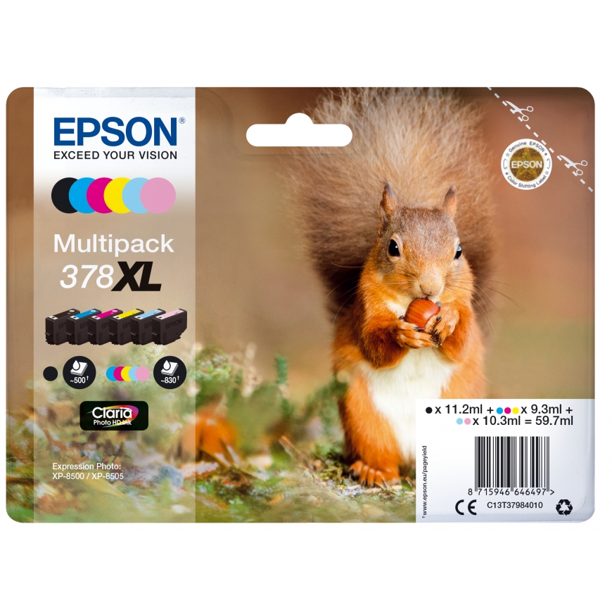 Epson Squirrel 378XL ink cartridge