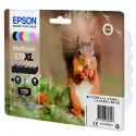 Epson Squirrel 378XL tindikassett 1 tk Originaal High (XL) Yield Must, Tsüaan, Heletsüaan, Magenta, Epson Squirrel 378XL tindikassett 1 tk Originaal High (XL) Yield Must, Tsüaan, Heletsüaan, Magenta,
