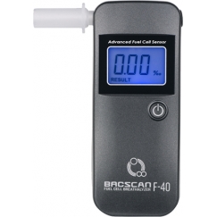 BACscan F-40 alkoholitesteri 0 - 4% 1% Harmaa