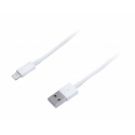 Connect IT CI-559 lightning kabelis 2 m Balts Connect IT CI-559 lightning kabelis 2 m Balts
