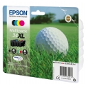 Epson Golf ball C13T34764010 tindikassett 1 tk Originaal High (XL) Yield Must, Tsüaan, Magenta, Koll Epson Golf ball C13T34764010 tindikassett 1 tk Originaal High (XL) Yield Must, Tsüaan, Magenta, Koll
