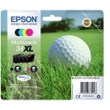 Epson Golf ball C13T34764010 tindikassett 1 tk Originaal High (XL) Yield Must, Tsüaan, Magenta, Koll Epson Golf ball C13T34764010 tindikassett 1 tk Originaal High (XL) Yield Must, Tsüaan, Magenta, Koll