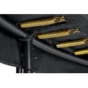 Salta Premium Black Edition Hooneväline Ümmargune Spiraalvedru Maapinnale paigaldatav batuut Salta Premium Black Edition Hooneväline Ümmargune Spiraalvedru Maapinnale paigaldatav batuut
