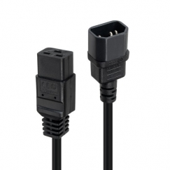 Lindy 30490 кабель питания Черный 1 m IEC C14 IEC C19