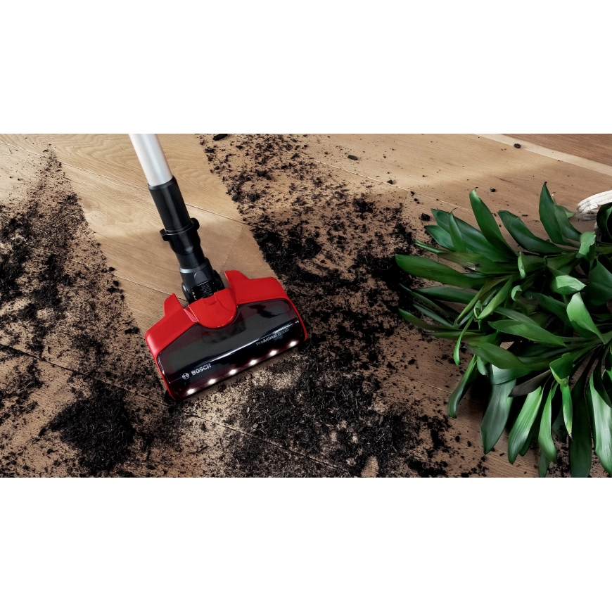 Bosch BCS711PET stick vacuum/electric broom Battery Dry Bagless 0.3 L Black, Red 3 Ah – 4