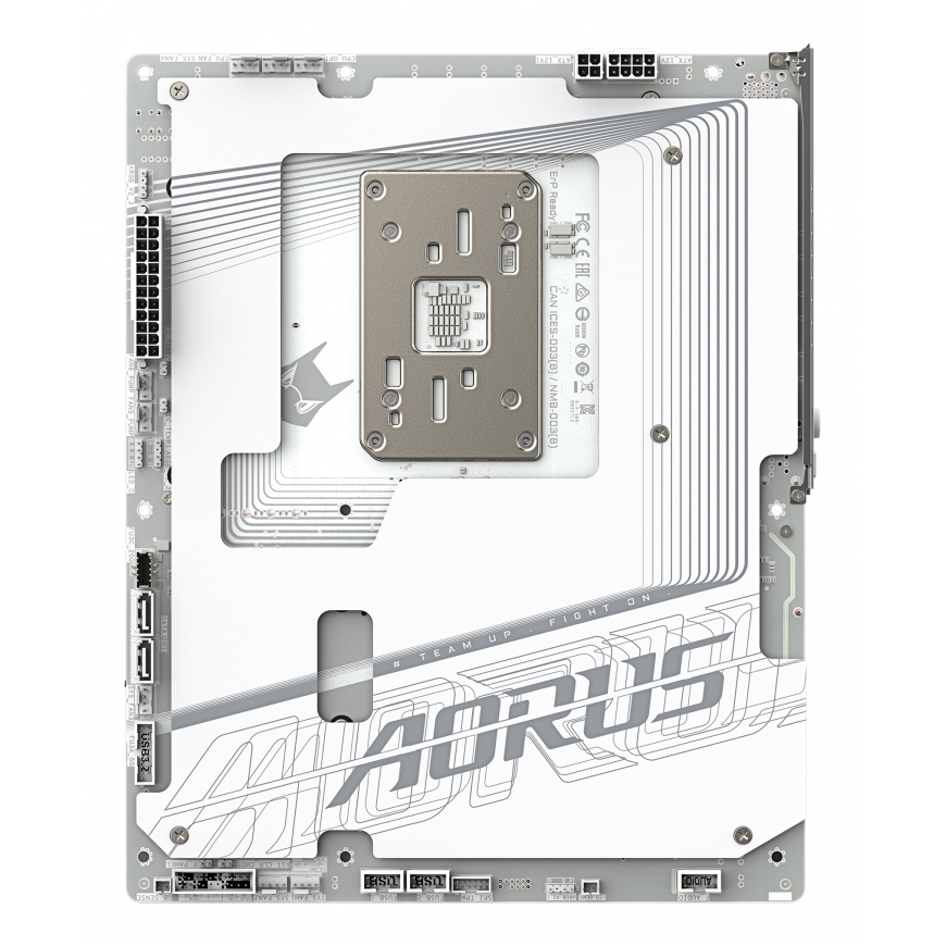 GIGABYTE B850 AORUS STEALTH ICE AMD B850 AM5 pieslēgvieta ATX – 3