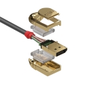 Lindy 36293 DisplayPort kabelis 3 m Zelts Lindy 36293 DisplayPort kabelis 3 m Zelts