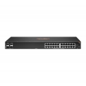 HPE Aruba Networking 6100 24G 4SFP+ Managed L3 Gigabit Ethernet (10/100/1000) 1U Black HPE Aruba Networking 6100 24G 4SFP+ Managed L3 Gigabit Ethernet (10/100/1000) 1U Black