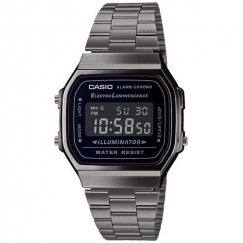 Casio A168WEGG-1BEF rankinis laikrodis Kištukinis Kvartcas Pilka
