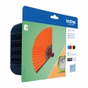 Brother LC-129XLVALBP tintes kārtridžs 4 pcs Oriģināls Melns, Tirkīzzils, Sarkanbrūns, Dzeltens Brother LC-129XLVALBP tintes kārtridžs 4 pcs Oriģināls Melns, Tirkīzzils, Sarkanbrūns, Dzeltens