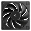 DeepCool FD12 Datora korpusam Ventilators 12 cm Melns 1 pcs