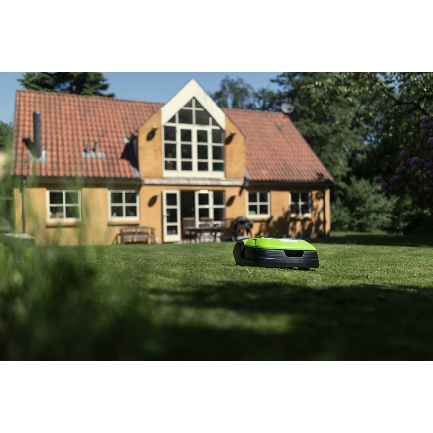 Greenworks 2509307 žoliapjovė Robotinė žoliapjovė Baterija Juoda, Žalia – 3