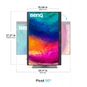 BenQ PD2770U монитор для ПК 68,6 cm (27") 3840 x 2160 пикселей 4K Ultra HD ЖК Черный