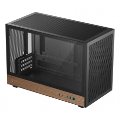 DeepCool CH260 WOOD „Micro Tower“ Juoda, Medis