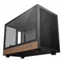 DeepCool CH260 WOOD Micro Tower Must, Puit