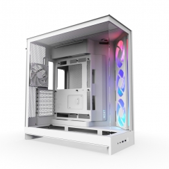 NZXT H9 Flow RGB Midi Tower Белый