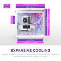 NZXT H9 Flow RGB Midi Tower White NZXT H9 Flow RGB Midi Tower White