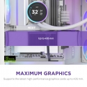 NZXT H9 Flow RGB Midi Tower Balts NZXT H9 Flow RGB Midi Tower Balts