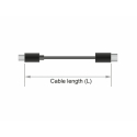 DeLOCK 85663 DisplayPort kabelis 5 m Melns DeLOCK 85663 DisplayPort kabelis 5 m Melns