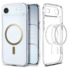Spigen Ultra Hybrid (MagFit) mobilo telefonu apvalks 16,5 cm (6.5") Aploksne Zelts, Caurspīdīgs