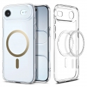 Spigen Ultra Hybrid (MagFit) mobilo telefonu apvalks 16,5 cm (6.5") Aploksne Zelts, Caurspīdīgs Spigen Ultra Hybrid (MagFit) mobilo telefonu apvalks 16,5 cm (6.5") Aploksne Zelts, Caurspīdīgs