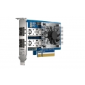 QNAP QXG-25G2SF-CX6 tīkla karte Iekšējs Šķiedra 25000 Mbit/s