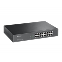 TP-Link TL-SF1016DS verkkokytkin Hallitsematon Fast Ethernet (10/100) 1U Musta TP-Link TL-SF1016DS verkkokytkin Hallitsematon Fast Ethernet (10/100) 1U Musta