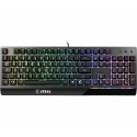 MSI Vigor GK30 klaviatuur Mängimine USB QWERTZ Saksa keel Must