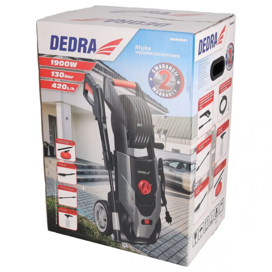 DEDRA DED8821 pressure washer – 2