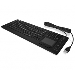 KeySonic KSK-6231 INEL (US) klaviatūra Pramoninis USB QWERTY Anglų (JAV) Juoda