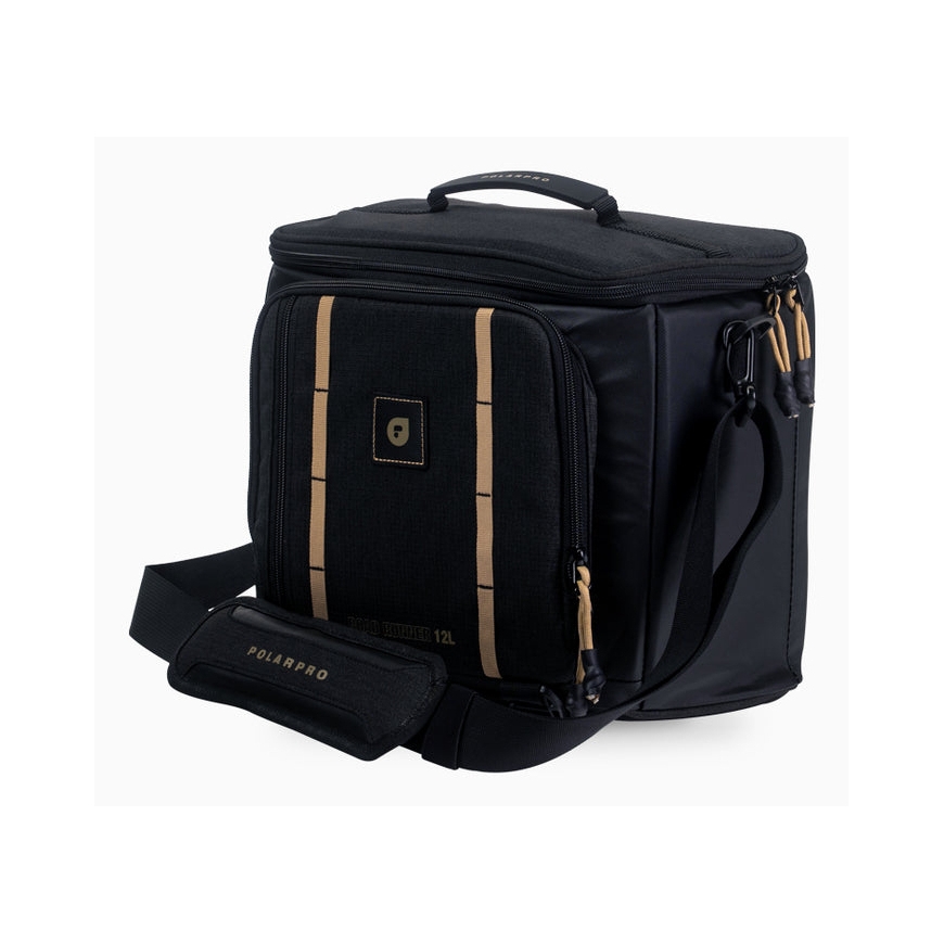 PolarPro RoadRunner 12L Olkalaukku Beige, Musta – 2