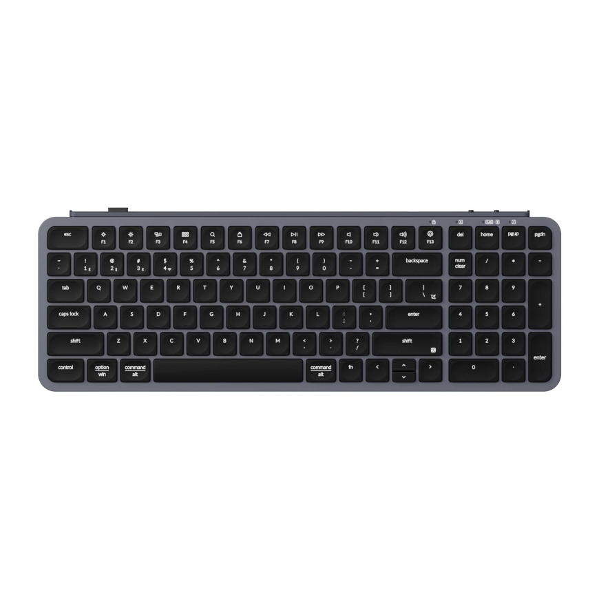 Keychron B2 Pro keyboard Universal Bluetooth QWERTY English Grey