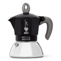 Bialetti Moka Induction Moka pot 0.4 L Black, Silver Bialetti Moka Induction Moka pot 0.4 L Black, Silver