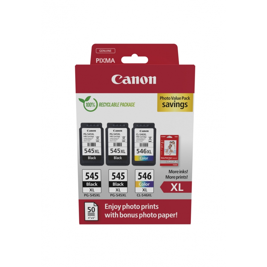Canon 8286B015 tintes kārtridžs 3 pcs