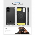 Spigen Rugged Armor (MagFit) чехол для мобильного телефона 16 cm (6.3") Крышка Черный Spigen Rugged Armor (MagFit) чехол для мобильного телефона 16 cm (6.3") Крышка Черный