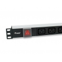 Equip 333319 блок распределения питания 6 розетка(и) 1U Черный Equip 333319 блок распределения питания 6 розетка(и) 1U Черный