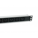 Equip 333319 energosadales vienība, PDU 6 Maiņstrāvas izvade (-s) 1U Melns Equip 333319 energosadales vienība, PDU 6 Maiņstrāvas izvade (-s) 1U Melns