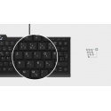 KeySonic KSK-5010ELC (DE) näppäimistö Koti USB QWERTZ Saksa Musta KeySonic KSK-5010ELC (DE) näppäimistö Koti USB QWERTZ Saksa Musta