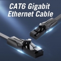 Vention Flat Cat.6 UTP Patch Cable 5m Black Vention Flat Cat.6 UTP Patch Cable 5m Black